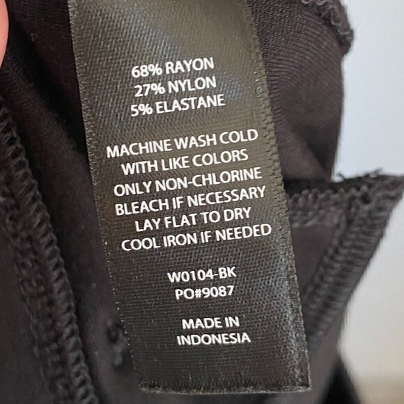 Betabrand Black Pull On Boot Cut Dress Yoga Pants Style W0104-BK - Picture 7 of 7